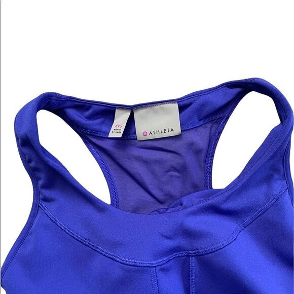 ATHLETA Workout Tank Top purple size XXs - Picture 2 of 5